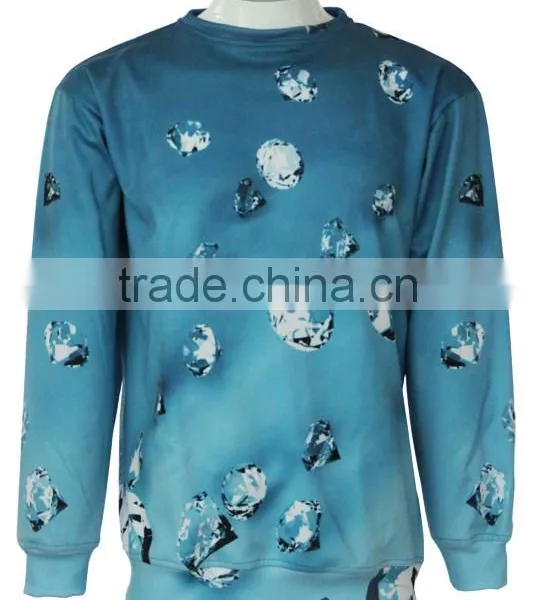 Fashion Design Round Neck Sublimation Prited Casual Knitwear/sweater photo-3
