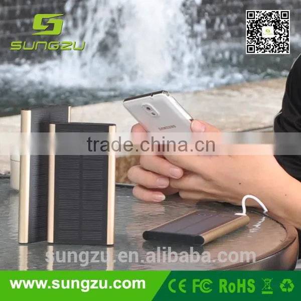 8000mah Factory Supply Hiking Solar Charging External Mobile Battery for Digital Product Series photo-5