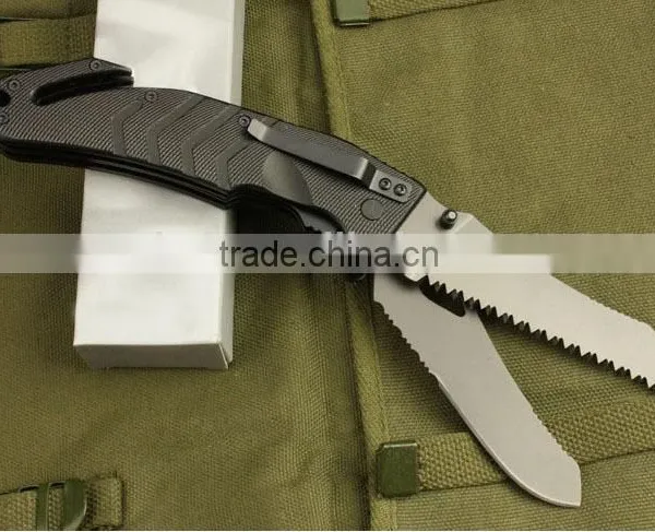 OEM 5Cr13 Stainless Steel Titanium Coating Blade Folding Knife photo-2