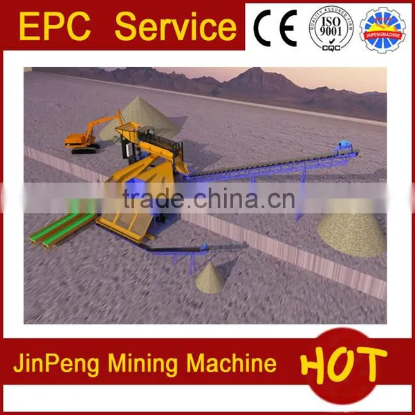 EPC Alluvial/placer/river Gold Washing Plant