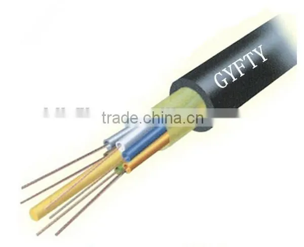 8 Core GYFTY Strength Member Non-armored Cable, GYFTY Fiber Optic Network Cable photo-2