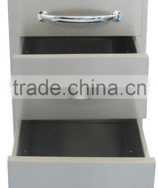 Icegreen Office Use Stainless Steel Storage Cabinet With Flush Triple Access Drawer photo-3