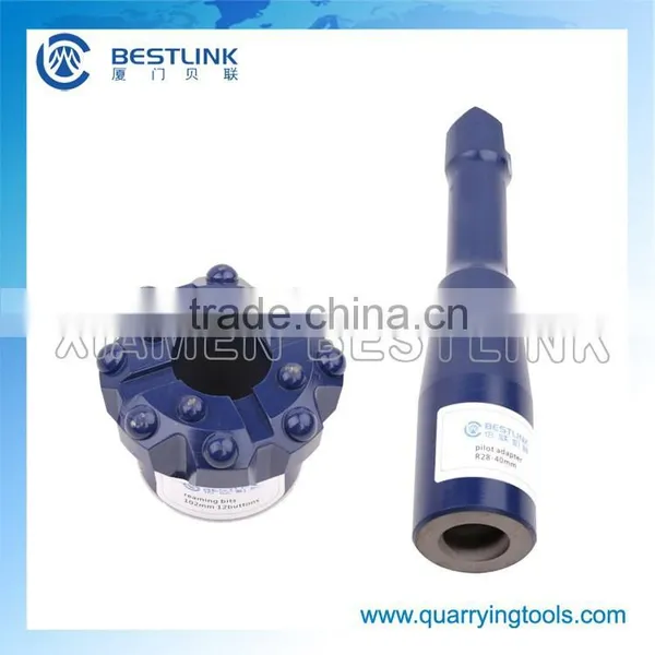 R28 Reaming Drilling Button Bits, Pilot Adapter 89mm photo-2