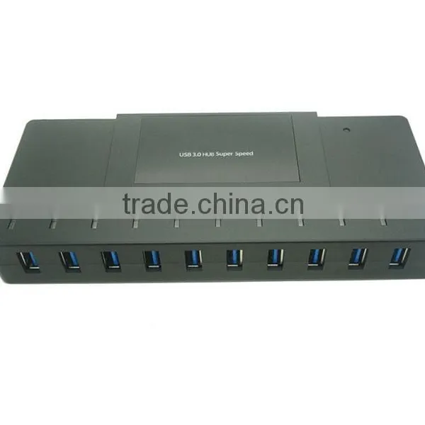 Super Speed Multi USB 3.0 10-Port Hub External Powered With Adaper photo-6