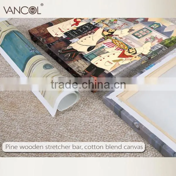 Funny Fat Cook Painting Canvas,canvas Printing for Fat Cook photo-4