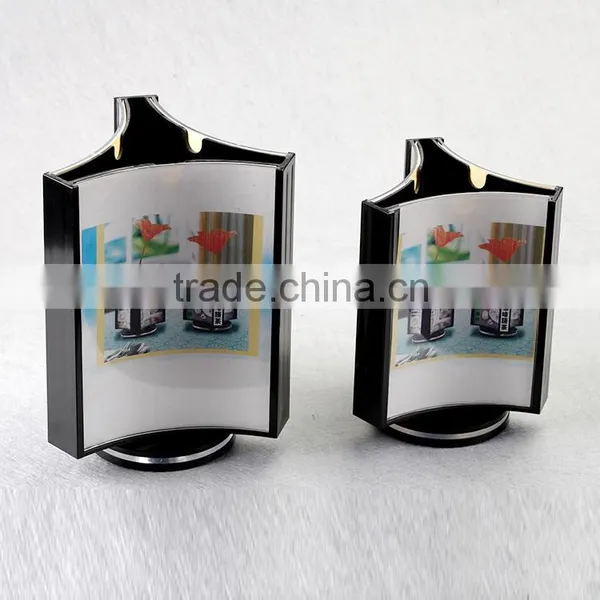Plastic Table Mini Rotating Display Rack ,price Tickets photo-2