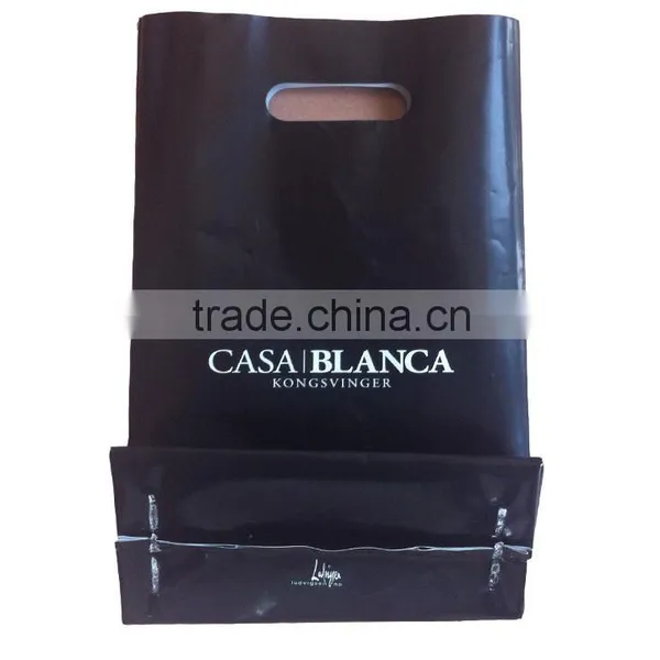 Soft Loop Handle Plasitc Bag With Square Bottom photo-6
