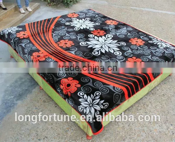 China Suppliers Quilt Blankets Rebel Wholesale 100% Polyester Knitted Cuddly Mink Fur Blanket photo-3