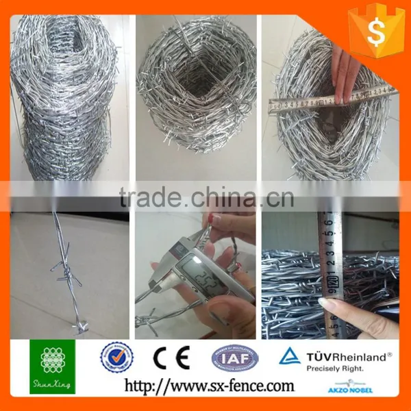 Galvanized and Pvc Coating Barbed Wire photo-2