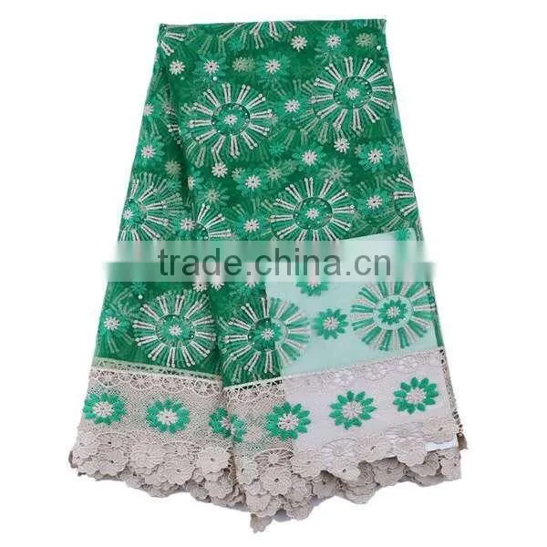 2016 Haniye Wholesale Nigerian Lace Tulle Lace Fabric African French Net Lace for Wedding/NYN91 photo-3