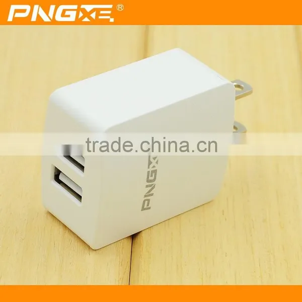 Wholesale High Speed 5v 2.1a Dual Micro Usb Wall Travel Home Universal Mobile Phone Charger photo-2