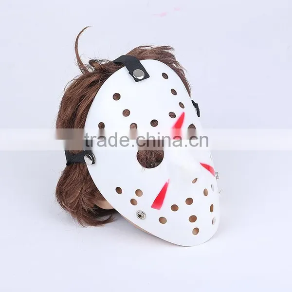 Wholesale Halloween Cheap Jason Hockey Mask Popular Movie Pvc Party Mask photo-2