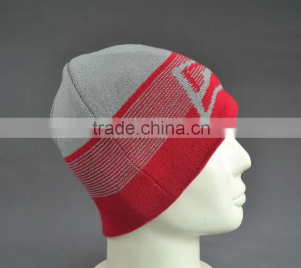 BSCI Audit Custom Winter Beanie Hat With Jacquard Logo photo-6