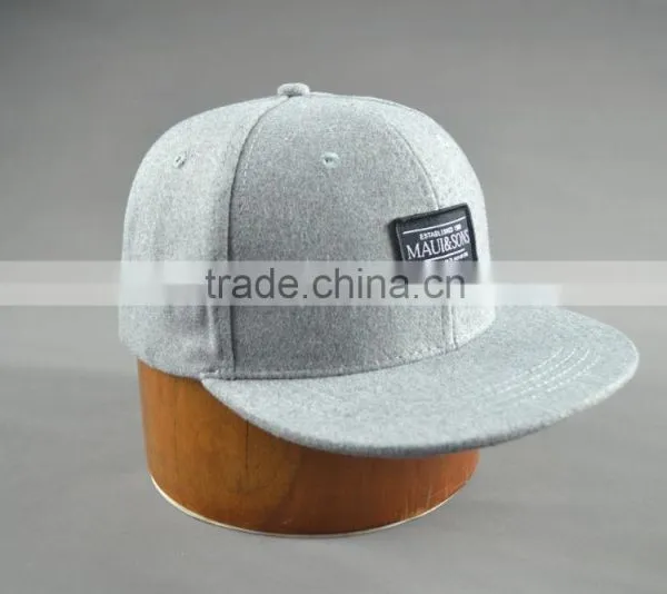 Custom Cheap Flat Brim Fitted Caps photo-4