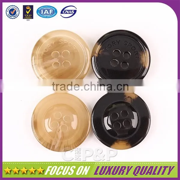 Plastic Made 4 Holes Sewing Polyester Buttons for Pants photo-3