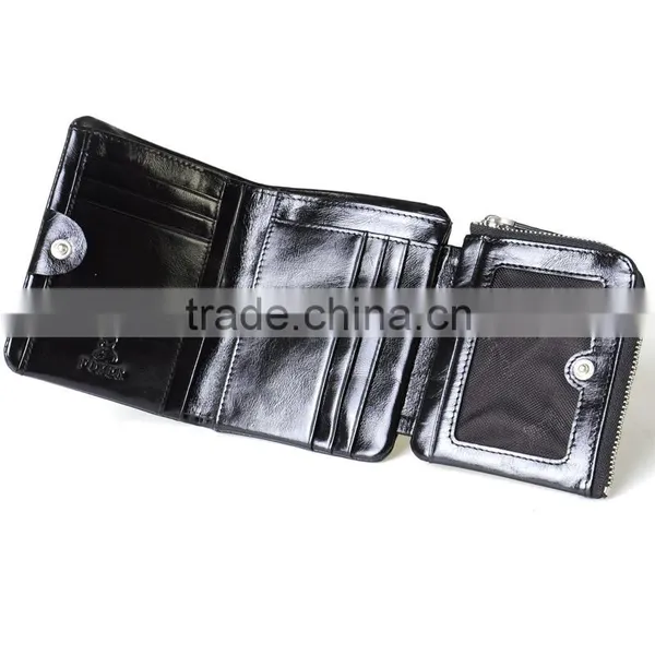 Wallet Leather Wallet Case Money Clip Wallet photo-4