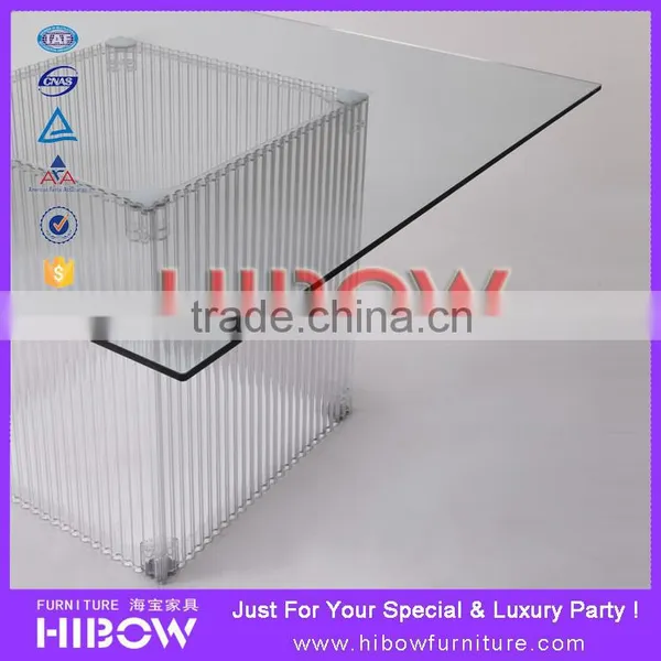 Transparent Resin Table for Wedding T004 photo-3