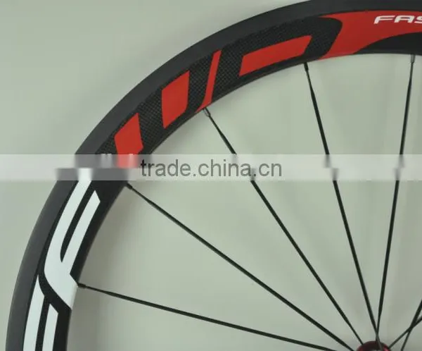 Chinese Carbon Fiber Alloy Road Bicycle Wheels for Sale,50mm Carbon Bicycle Wheels 700c Carbon Road Bike Wheels photo-4