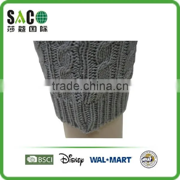 Lace Cuff Cable Pattern With Buttons Legwarmers photo-6