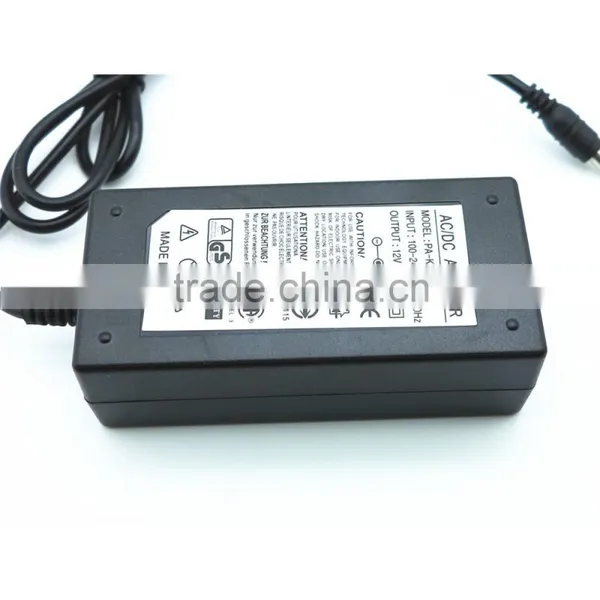 Good Quality Power Supply 12V 5A AC/ DC Adapter for Security Camera US/ EU/ UK/ AU Plugs photo-3