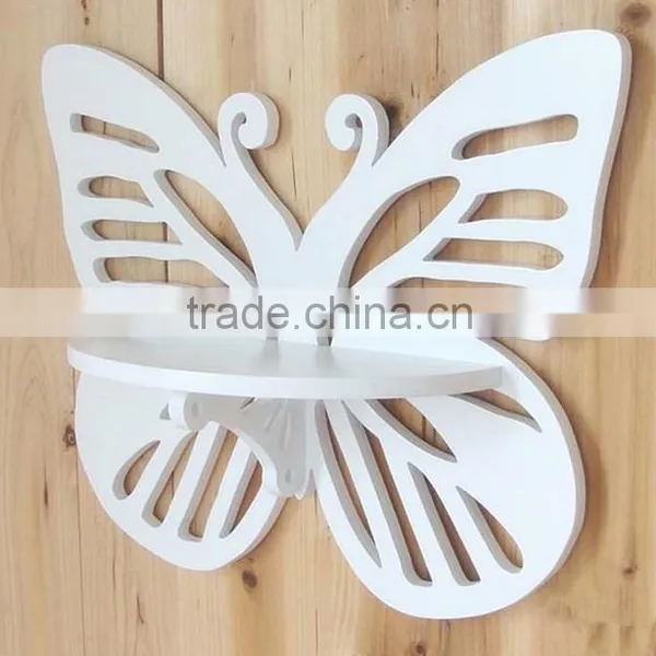 Good Quality Hot Sale Modern Wood Plastic Material Carved Display Shelf photo-5