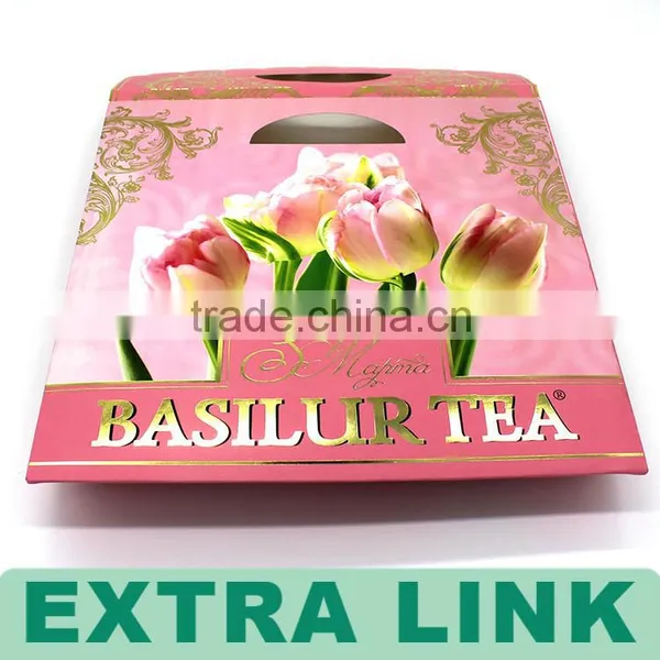 Extra Link Printed Customized Logo Festival Gift Shopping Big Strong Paper Bag photo-4