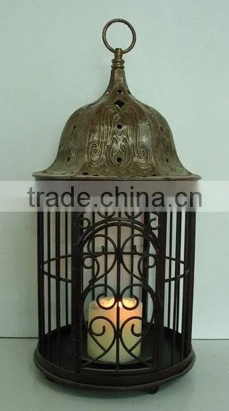 Metal Home Decoration Hurricane Lantern