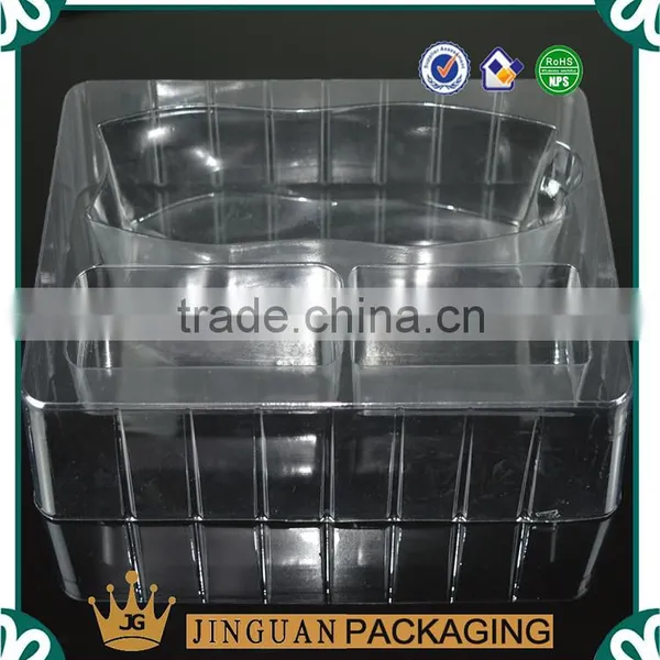 Clear Pvc Packaging Tray for Skin Cream , Skin Care Products Blister Packaging photo-2