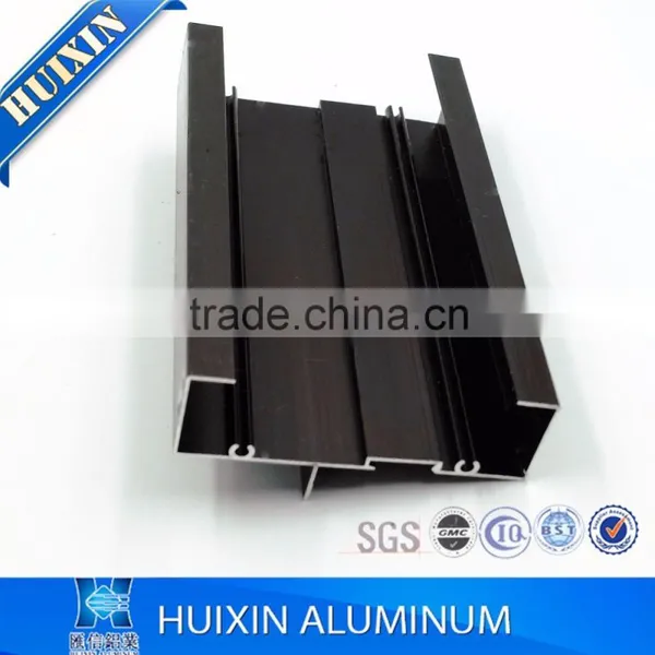 Nepal Market Standard Anodized Bronze Extruded Aluminum Alloy Profiles photo-5