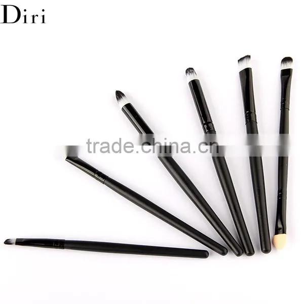 Natural 6PCS Eye Makeup Brushes Eyeshadow Brush for Blending Make up Brush Set photo-3