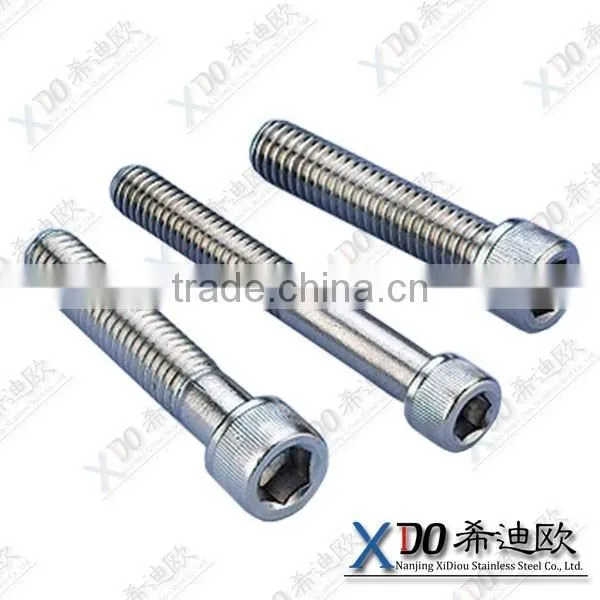 Supplying China High Tensile ss 304L Hex Socket Head Screws