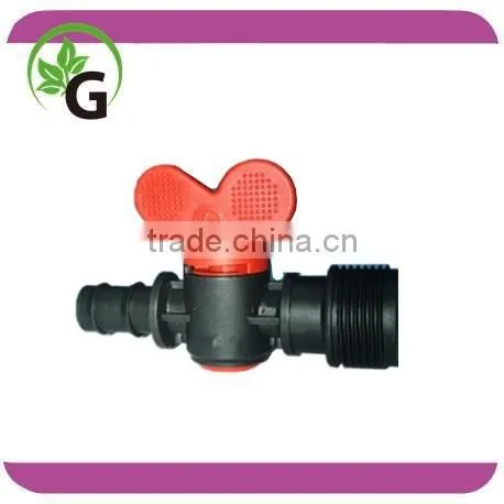 Plastic irrigation thread valves for main pipe 16*1/2"