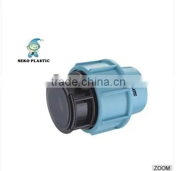 pp Compression Fittings Plastic Pipe Quick Coupling/Agriculture Fittings PP Compression Fittings PP Coupling photo-6