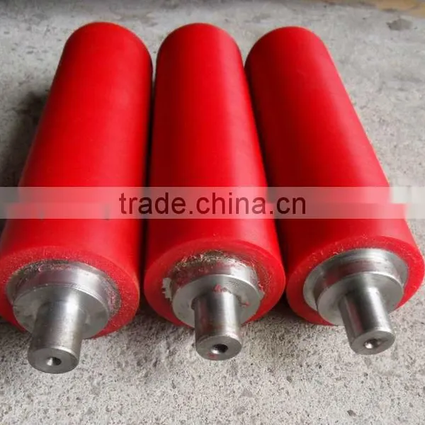 Polyurethane pu Speed Rotary Coated Roller
