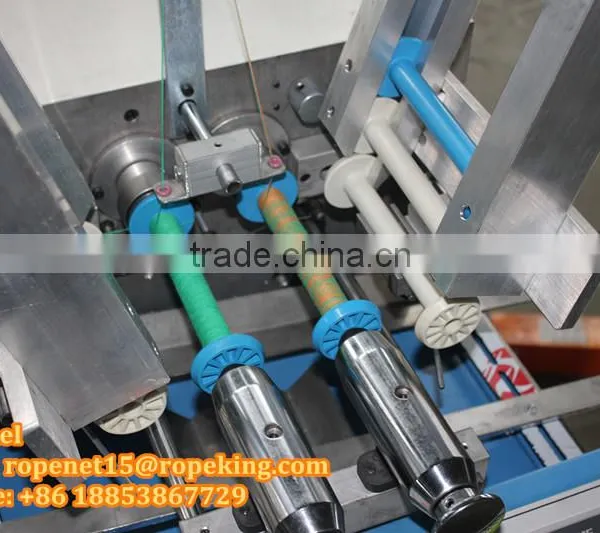 Two Machine Heads Automatic Bobbin Winding Machine for Rope Braiding Machines, Bobbin Winder photo-2