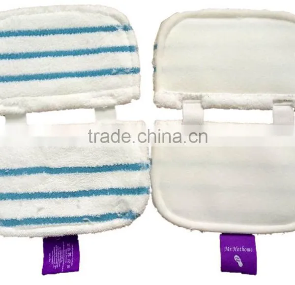 2016 White Steam Mop Pocket Replacement Mop Pad photo-2
