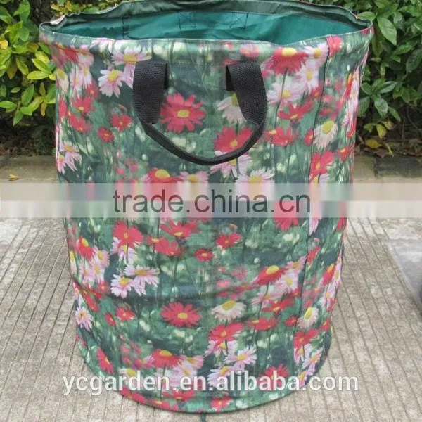 Round Square Pop up Bag Garden Bag Sack photo-6