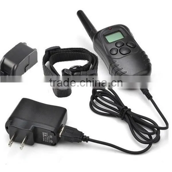 300M 100 Shock Level Pet Dog Training Collar With Remote Control photo-3