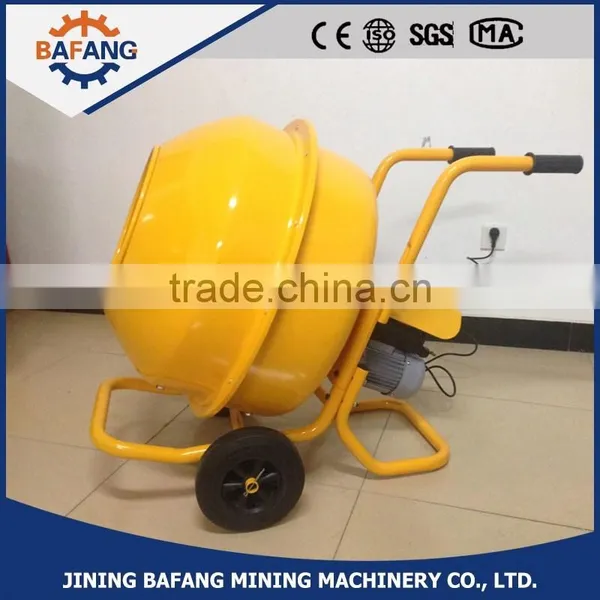 Handle Concrete Mixer/ Mini Construction Used Cenent Mixing Machine photo-4