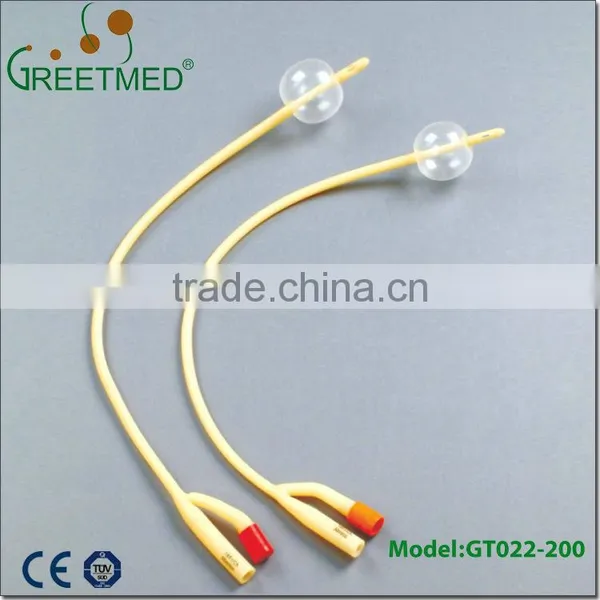 CE FDA Approval 2/3/4 Way Type Double Balloon Foley Catheter photo-2