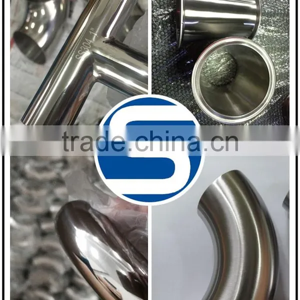 304 316 Stainless Steel Sanitary Pipe Fitting for Food Grade photo-2