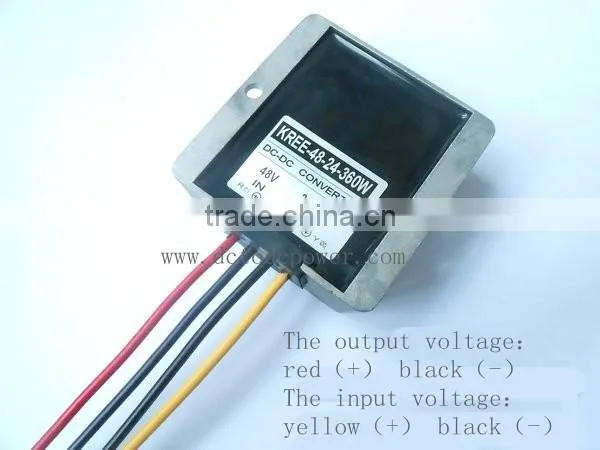48V 24V Converter Turn Turn 24V12A 15A 360W 48V Step-down DC-DC Power Module Synchronous Rectification photo-4