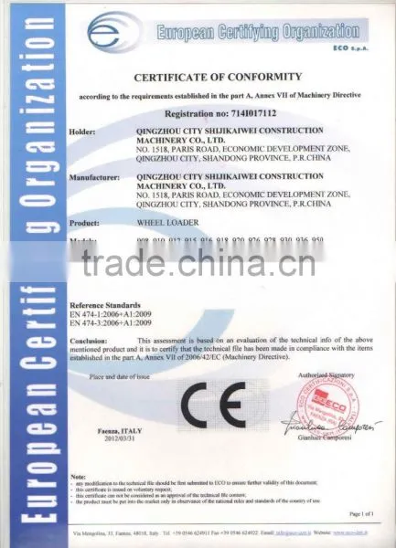 Zl15 Mining Equipment With Euro III Xinchai498 for Quicken Mini Loaders photo-4