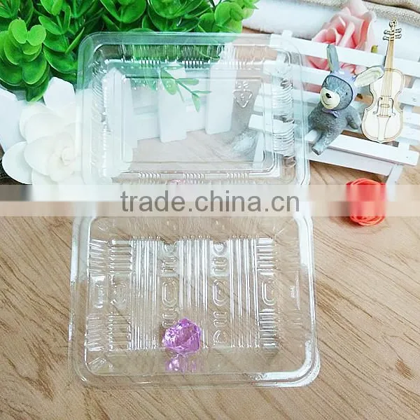 Disposable Transparent Plastic Cake Container/sushi Box photo-5