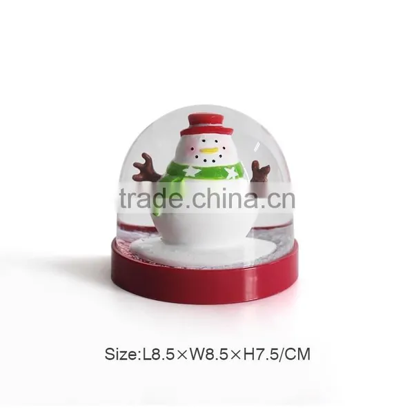 2016 Personalized Plastic Snowman Water Snow Globe photo-5