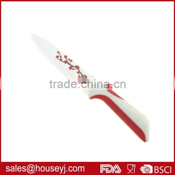 4pcs Ceramic Knife EVA Box Packing Kitchen Knife Set Printing Knife photo-3
