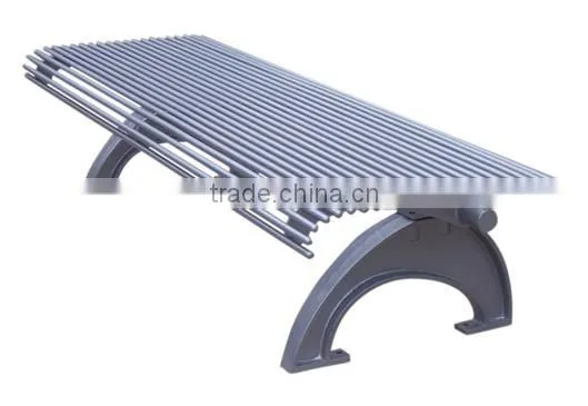 China Wholesale Custom Metal Outdoor Garden Bench Legs photo-3
