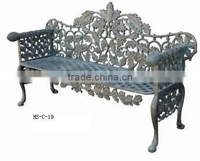 Trade Assurance Outdoor Bench Chair Cast Iron Park Bench Supplier photo-4