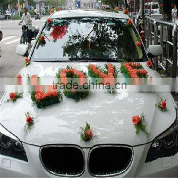 Wet Green Floral Foam Letters With Plastic Case photo-6