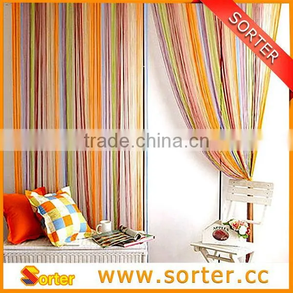 Soft Line Shade Fringe String Line Curtain For Window Treatment